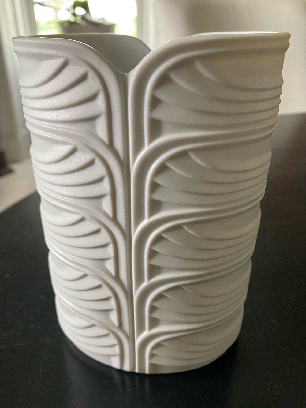 Rosenthal Studio Line White Bisque vase designed by Rosemonde Nairac